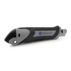 Nóż do tapet z mechanizmem zabezpieczającym, zapasowe ostrza w komplecie | Sutton (V7237-19)