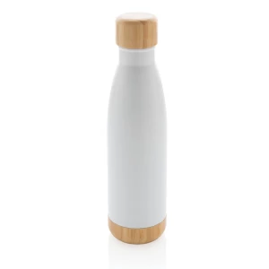 Butelka termiczna 700 ml, bambusowy element (P436.793)