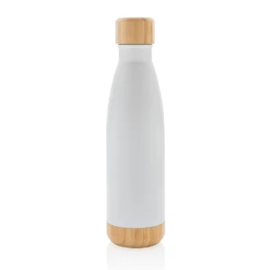 Butelka termiczna 700 ml, bambusowy element (P436.793)