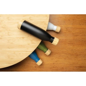 Butelka termiczna 700 ml, bambusowy element (P436.793)