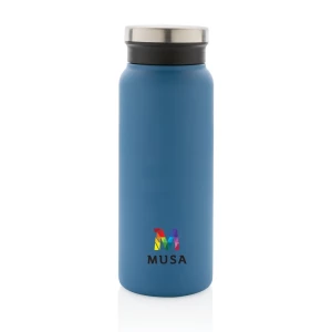 Butelka termiczna 600 ml, stal nierdzewna z recyklingu (P433.025)