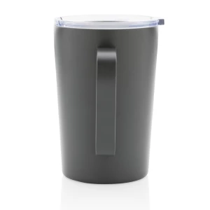 Kubek termiczny 420 ml, stal nierdzewna z recyklingu (P433.052)