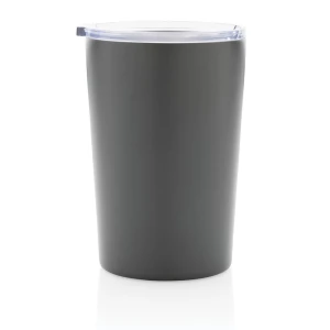 Kubek termiczny 420 ml, stal nierdzewna z recyklingu (P433.052)