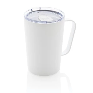 Kubek termiczny 420 ml, stal nierdzewna z recyklingu (P433.053)