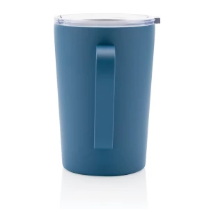 Kubek termiczny 420 ml, stal nierdzewna z recyklingu (P433.055)