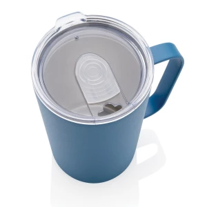 Kubek termiczny 420 ml, stal nierdzewna z recyklingu (P433.055)