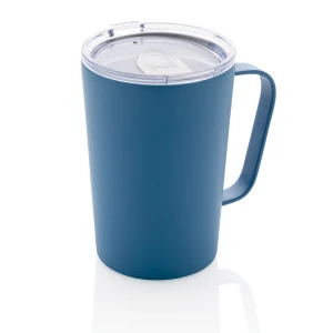 Kubek termiczny 420 ml, stal nierdzewna z recyklingu (P433.055)