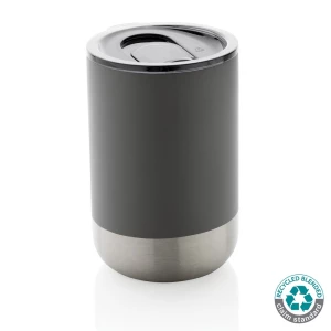 Kubek termiczny 360 ml, stal nierdzewna z recyklingu (P433.062)