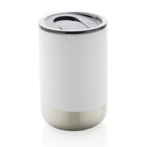 Kubek termiczny 360 ml, stal nierdzewna z recyklingu (P433.063)