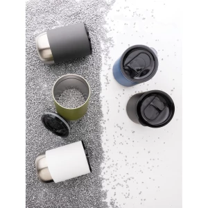 Kubek termiczny 360 ml, stal nierdzewna z recyklingu (P433.065)