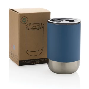 Kubek termiczny 360 ml, stal nierdzewna z recyklingu (P433.065)