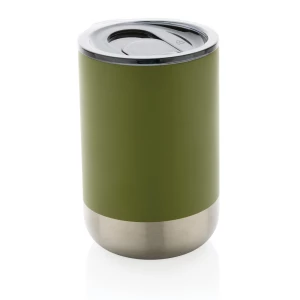 Kubek termiczny 360 ml, stal nierdzewna z recyklingu (P433.067)