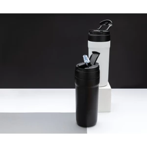 Butelka sportowa 670 ml ze stali nierdzewnej z recyklingu (P433.133)