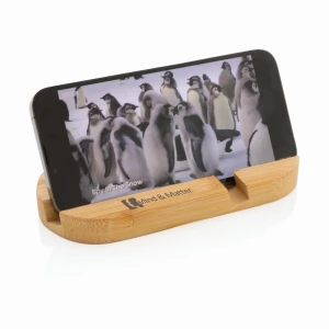 Bambusowy stojak na telefon, tablet (P301.379)