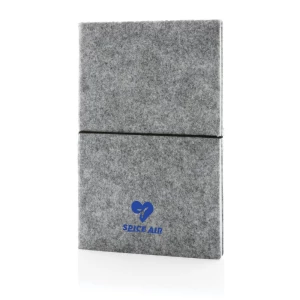 Notatnik A5, filc z recyklingu (P774.472)