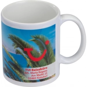 Kubek ceramiczny do sublimacji 300 ml - biały - (GM-81277-06)