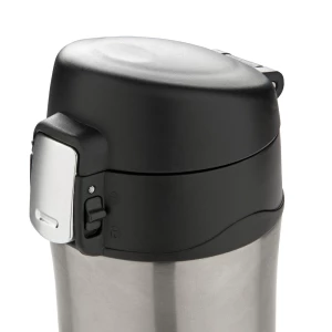 Kubek termiczny 450 ml, stal nierdzewna z recyklingu (P435.502)