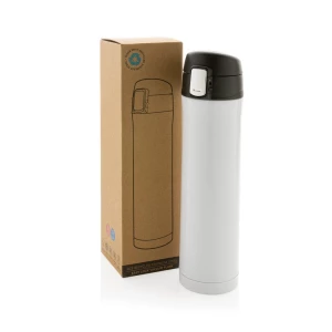 Kubek termiczny 450 ml, stal nierdzewna z recyklingu (P435.503)