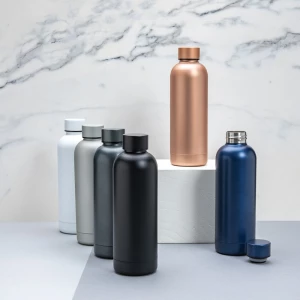 Butelka termiczna 500 ml, stal nierdzewna z recyklingu (P435.701)