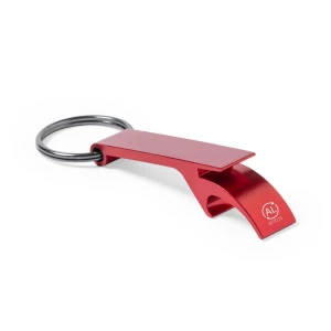 Brelok do kluczy, otwieracz do butelek z aluminium z recyklingu (V1102-05)
