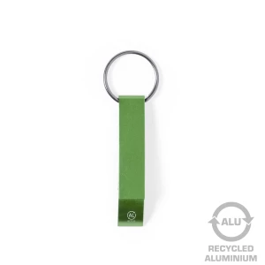 Brelok do kluczy, otwieracz do butelek z aluminium z recyklingu (V1102-06)