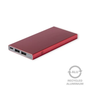 Power bank 4000 mAh z aluminium z recyklingu (V1144-05)