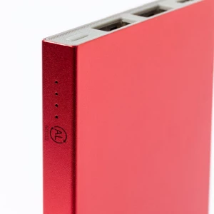 Power bank 4000 mAh z aluminium z recyklingu (V1144-05)