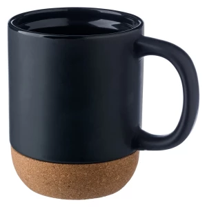 Kubek ceramiczny 420 ml z korkowym elementem (V6985-03)