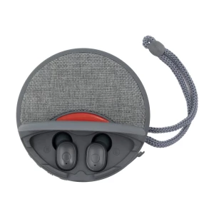 Głośnik bezprzewodowy 5W Air Gifts, radio, bezprzewodowe słuchawki douszne | Caleb (V7282-19)