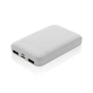Power bank 5000 mAh, plastik z recyklingu (P322.613)