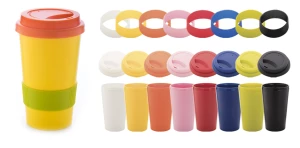 CreaCup personalizowany kubek termiczny - wielokolorowy (AP892006)