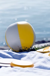 Waikiki piłka plażowa (ø23 cm) - żółty (AP702047-02)