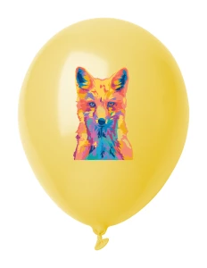 CreaBalloon balon, pastelowe kolory - żółty (AP718093-02)