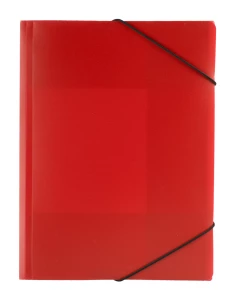 Alpin teczka na dokumenty z pvc - czerwony (AP731721-05)