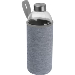 Butelka w neoprenowym pokrowcu 1000 ml - szary - (GM-62427-07)