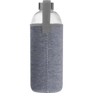Butelka w neoprenowym pokrowcu 1000 ml - szary - (GM-62427-07)