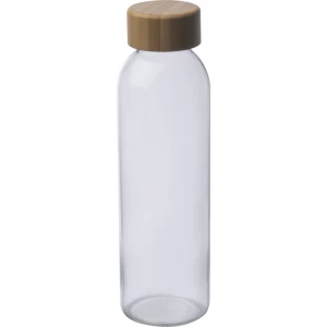 Butelka w jutowym pokrowcu 500 ml - przeźroczysty - (GM-62335-66)