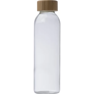 Butelka w jutowym pokrowcu 500 ml - przeźroczysty - (GM-62335-66)