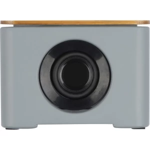 Głośnik Bluetooth z ładowarką indukcyjną - szary - (GM-22426-07)