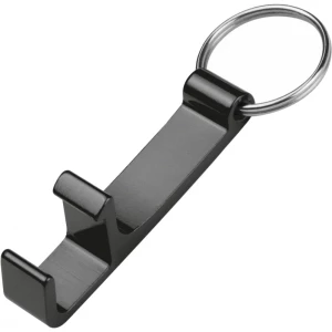 Brelok z otwieraczem do butelek - czarny - (GM-82325-03)
