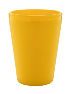 CreaCup Mini personalizowany kubek termiczny - żółty (AP892007-02_A)