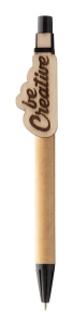 CreaClip Eco długopis - czarny (AP718189-10)