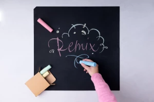Remix zestaw kred - wielokolorowy (AP721184)