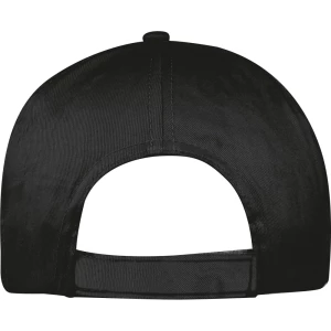 Czapka z daszkiem 5 paneli - czarny - (GM-52466-03)