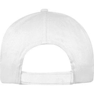 Czapka z daszkiem 5 paneli - biały - (GM-52466-06)