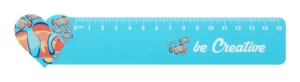 Couler 15 linijka 15cm, serce - biały (AP718345-C)
