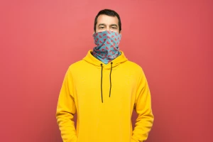 CreaScarf personalizowany komin/szal wielofunkcyjny - biały (AP718909)