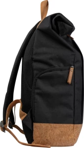 Plecak z rPET i korka - czarny - (GM-62571-03)