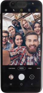 Zaślepka na kamerę w telefonie - czarny - (GM-22534-03)