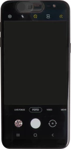 Zaślepka na kamerę w telefonie - czarny - (GM-22534-03)